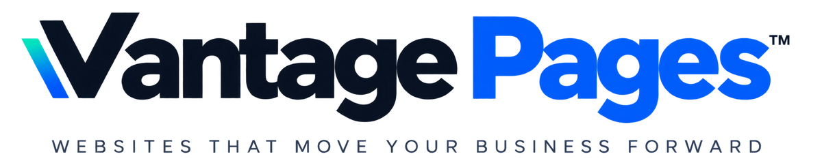 Vantage Pages. Websites that move your business forward