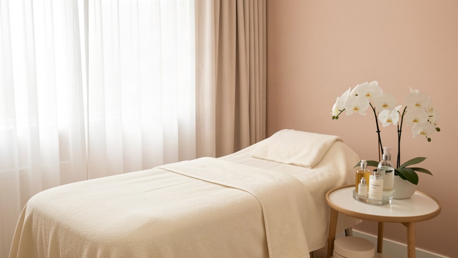 Spa treatment room