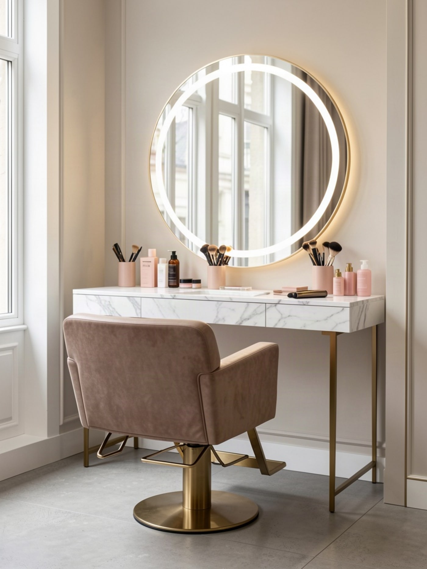 Salon chair at Revival